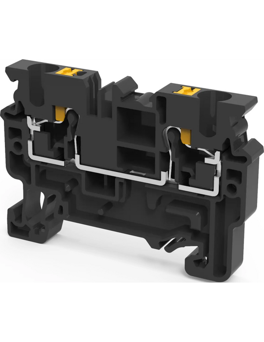 Altech CP4/BL Feed-Through, 2 Connection Terminal Block