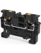 Altech CP4/BL Feed-Through, 2 Connection Terminal Block