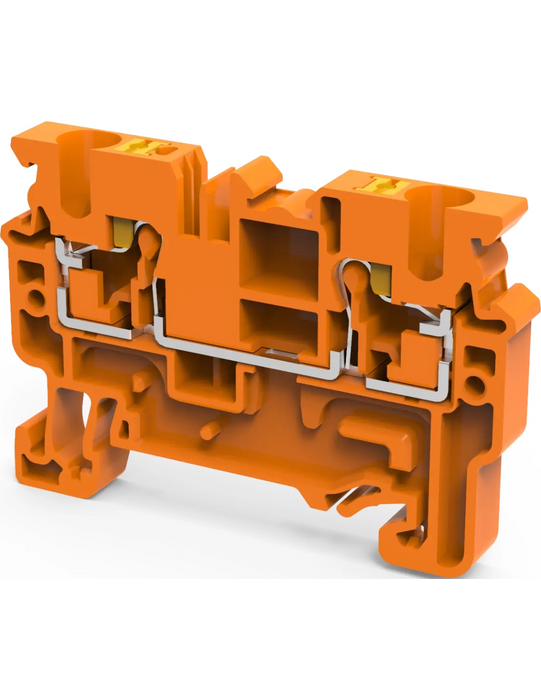 Altech CP4/O Feed-Through, 2 Connection Terminal Block
