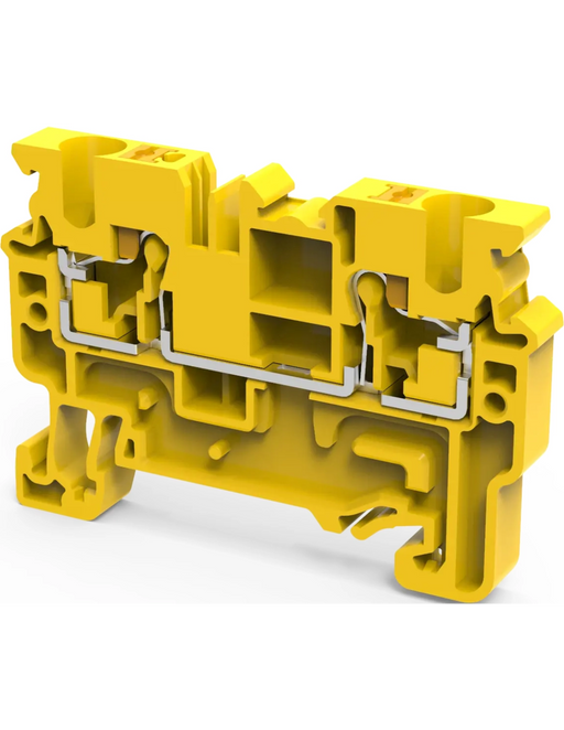 Altech CP4/Y Feed-Through, 2 Connection Terminal Block