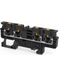 Altech CP4/4/BL Feed-Through, 4 Connection Terminal Block