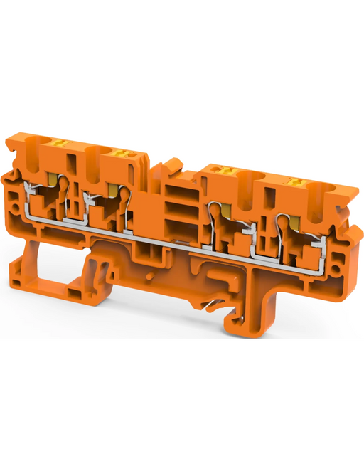 Altech CP4/4/O Feed-Through, 4 Connection Terminal Block