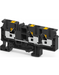 Altech CP6/10/3/BL Feed-Through, 3 Connection Terminal Block