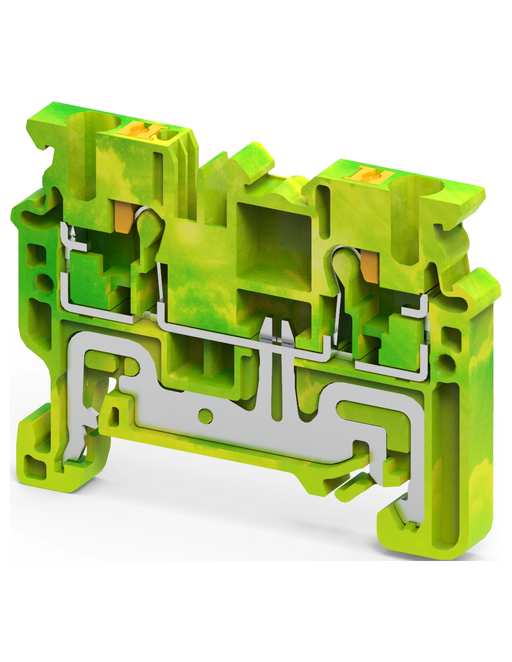 Altech CPG2.5 Yellow/Green - Ground Terminal Block