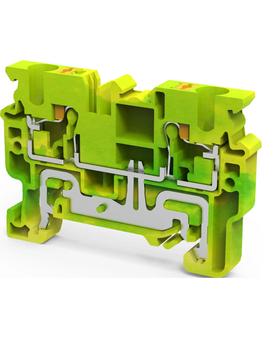 Altech CPG4 Yellow/Green - Ground Terminal Block