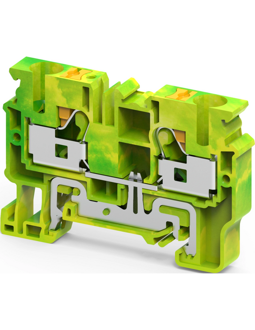 Altech CPG6/10 Yellow/Green - Ground Terminal Block