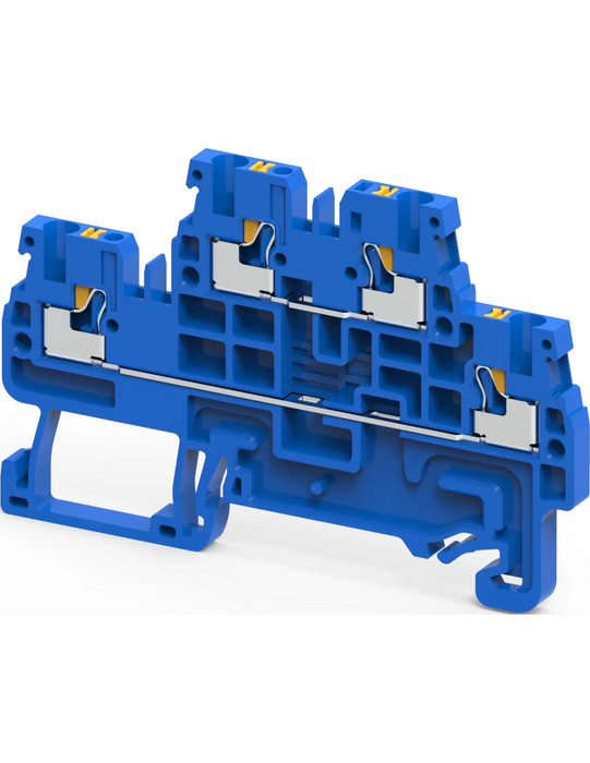 Altech CPDL1.5/BU Double Level Terminal Block