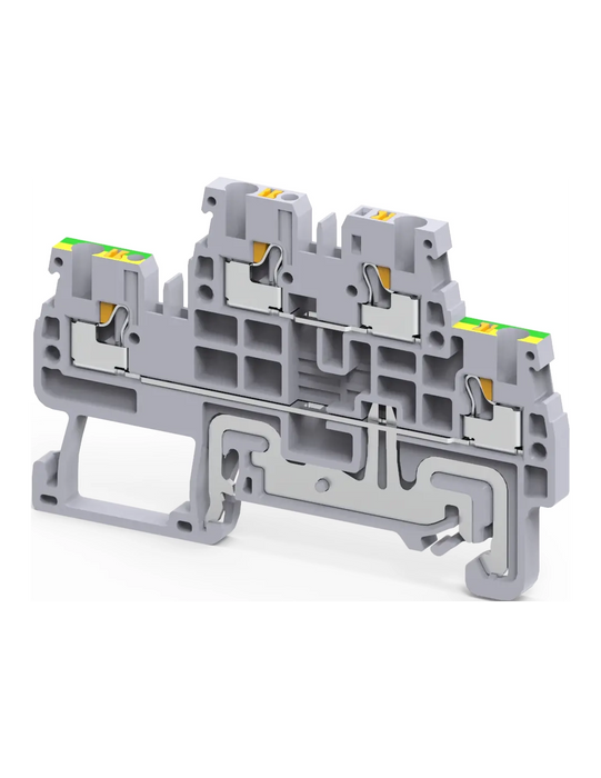 Altech CPDLG1.5 Terminal Block, Bottom Level Grounding Circuit