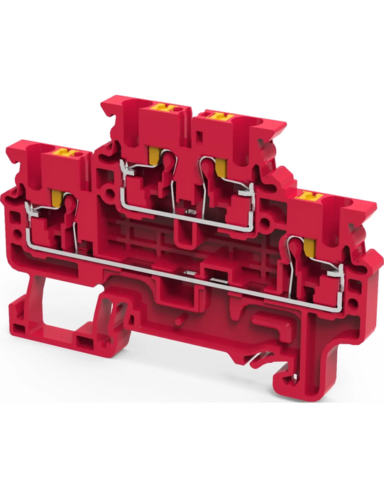 Altech CPDL2.5/R Double Level Terminal Block