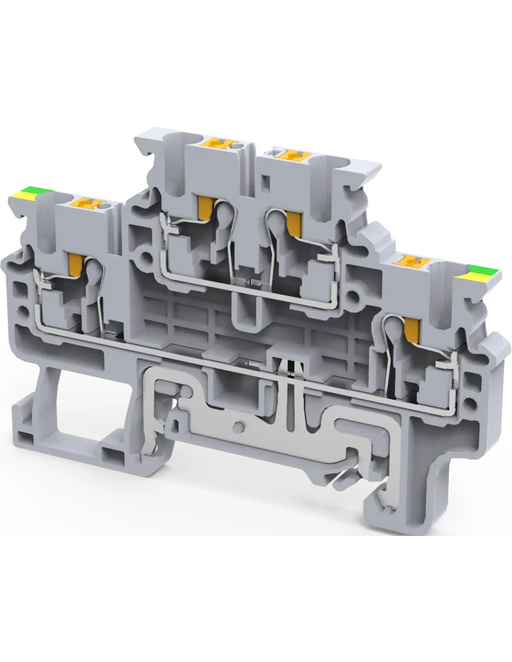 Altech CPDLG2.5 Terminal Block, Bottom Level Grounding Circuit