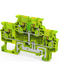 Altech CPDLG2.5(I.S) Yellow/Green - Ground Terminal Block, Internally Shorted