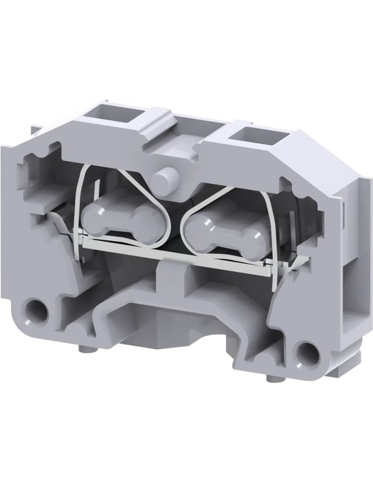 Altech CM2.5S Grey - - Panel Mount Terminal Block