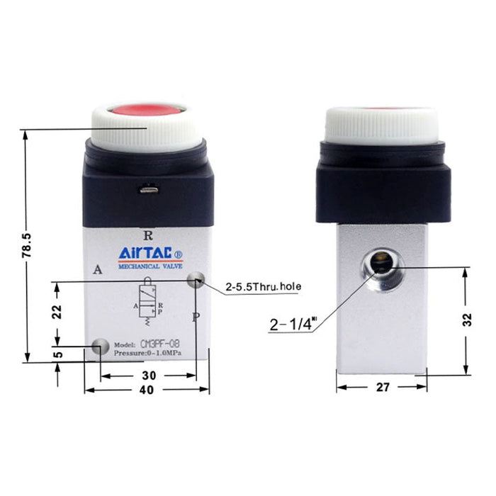 AirTAC CM3PF08RT