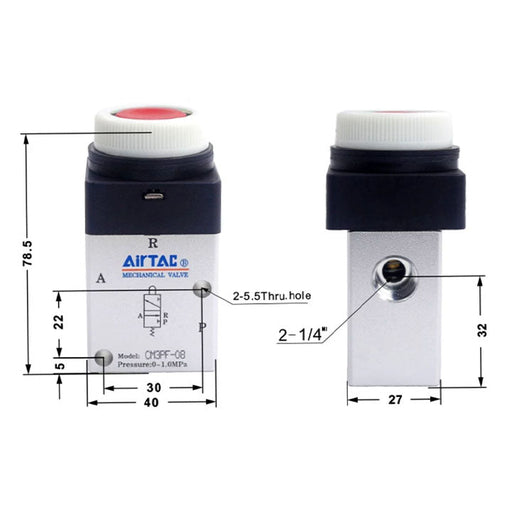 AirTAC CM3PF08RG