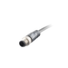 Sensor-Actuator Cordset, Single-ended, M12 A-code 8-pin Straight Male, with PUR grey jacket 0.25mm² (24 AWG) Shielded 5 million bending cycles cable, 6 m