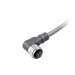 Sensor-Actuator Cordset, Single-ended, M12 A-code 5-pin Angled Female, with PVC grey jacket 0.34mm² (22 AWG) cable, 1 m