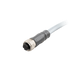 Sensor-Actuator Cordset, Single-ended, M12 A-code 12-pin Straight Female, with PVC grey jacket 0.25mm² (24 AWG) cable, 30 m