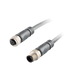 Sensor-Actuator Cordset, Double-ended, M12 A-code 5-pin Straight Female, to M12 A-code 5-pin Straight Male, with PVC grey jacket 0.34mm² (22 AWG) cable, 8 m