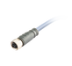 Sensor-Actuator Cordset, Double-ended, M8 A-code 4-pin Straight Female, to M8 A-code 3-pin Straight Male, with PUR grey jacket 0.25mm² (24 AWG) 5 million bending cycles cable, 10 m