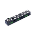 Passive Distribution Box, M8, 10-port, 1 signal with NPN LED, with M12 connector connection 