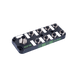 Passive Distribution Box, M12, 8-port, 1 signal with PNP LED, with M12 connector connection 