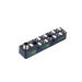 Passive Distribution Box, M8, 8-port, 1 signal with PNP LED, with M12 connector connection 
