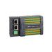 IP20 Compact I/O System, FB20 Series Wide-form I/O, Digital I/O module, EtherNet/IP, 2 × RJ45 + 4 × 8-Pos Pluggable I/O terminal blocks+ 8 × 8-Pos Pluggable auxiliary power supply terminal blocks, Digital input channels: 16 (NPN-type), Digital output channels: 16 (NPN-type), 24 V DC, IP20, DIN 35 mm rail mounting