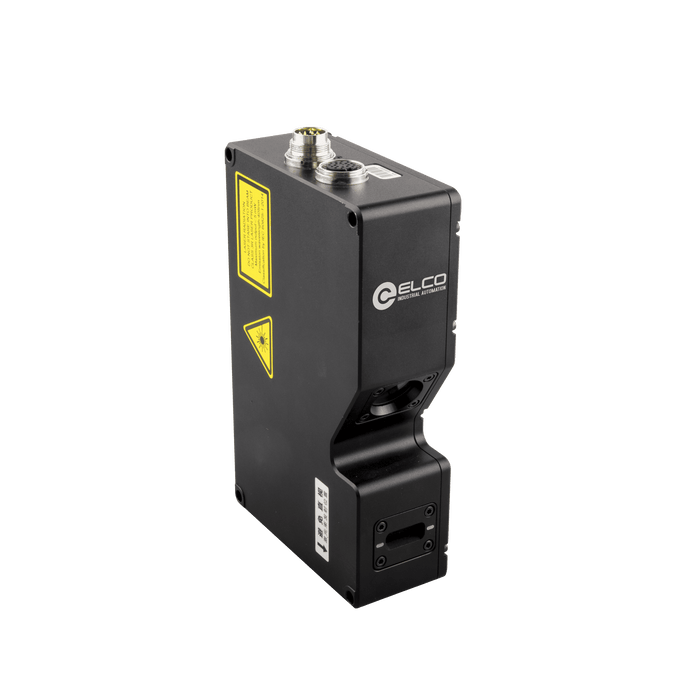 3D Laser profile sensor, LVM22 series, Integrated CPU without additional controller, up to 8 Sensor with C800 switch possible, Operating range 67 ... 135 mm, FOV 48 ... 72 mm,Data points 2048, Scan rate 240 ... 5000 Hz, Encoder trigger/2DO/RS485, PROFINET/ModbusTCP, 24 ... 48 VDC, 0...50 °C, IP67