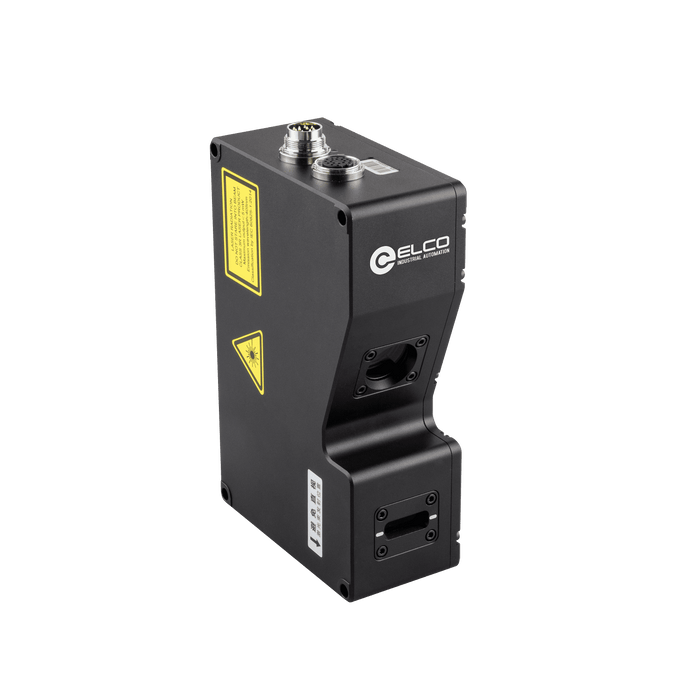 3D Laser profile sensor, LVM23 series, Integrated CPU without additional controller, up to 8 Sensor with C800 switch possible, Operating range 110 ... 242.5 mm, FOV 75.4 ... 140.1 mm,Data points 4200, Scan rate 316 ... 12000 Hz, Encoder trigger/2DO/RS485, PROFINET/ModbusTCP, 24 ... 48 VDC, 0...50 °C, IP67