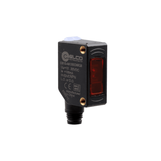Photoelectric Sensor, OS10-Series, Opposed, Emitter, Infrared beam, Operating range 30 m, 10…30V DC, -25…55°C, IP67, M8 4-pin connector