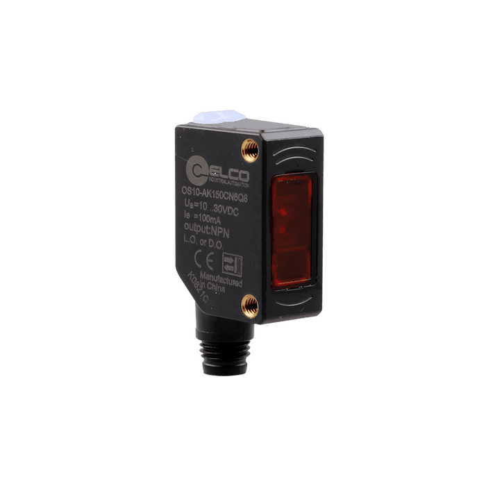 Photoelectric Sensor, OS10-Series, Opposed, Emitter, Infrared beam, Operating range 30 m, 10…30V DC, -25…55°C, IP67, M8 4-pin connector