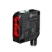 Photoelectric Sensor, OS50-Series, Opposed, Receiver, Red beam, Operating range 20 m, PNP, L.O + D.O, 10…30V DC, -25…55°C, Switching frequency 800 Hz, IP67, M12 4-pin connector