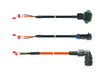 Servo motor power cable, Power cable, 10 m, 0.5 mm², Non-brake, PVC high flexibility, Molded case straight insert