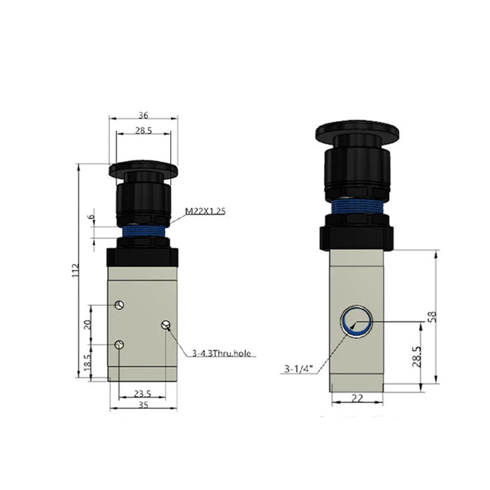 AirTAC M3PM21008B