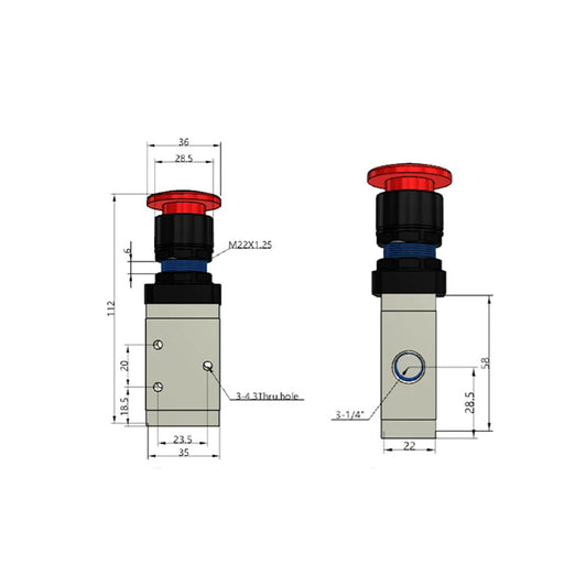 AirTAC M3PM21008R