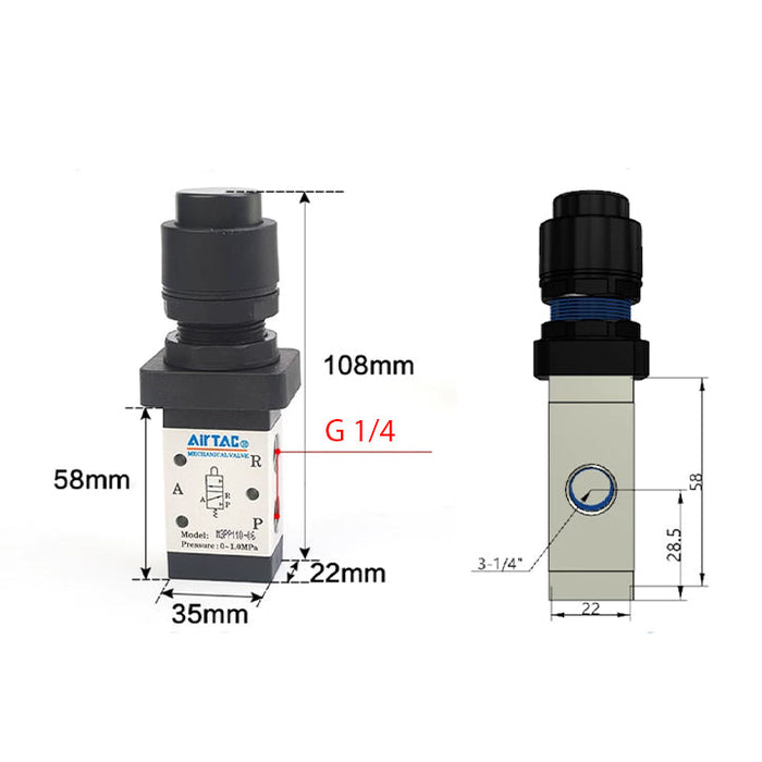 AirTAC M3PP21008BG