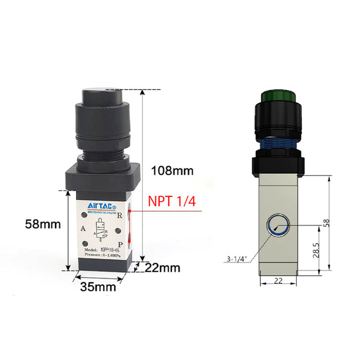 AirTAC M3PP21008GT