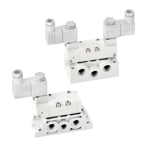 Mindman MVSI-260-4E1 Solenoid Valve, 5/2-Way Single Solenoid (Body Ported)