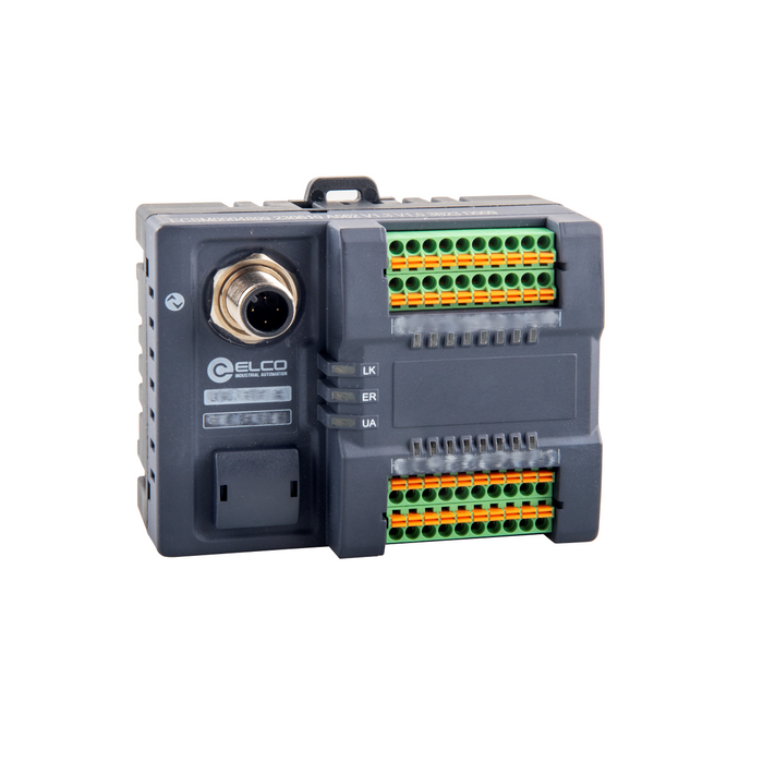 IO-Link Sensor Hub, V1.1.3, Class-A, IP20 module for DIN-Rail mounting, 8-pin digital input and 8-pin digital output interface, 8 DI, 8 DO, NPN, M12 A-Code supply interface, With equipotential terminal, 24 V DC