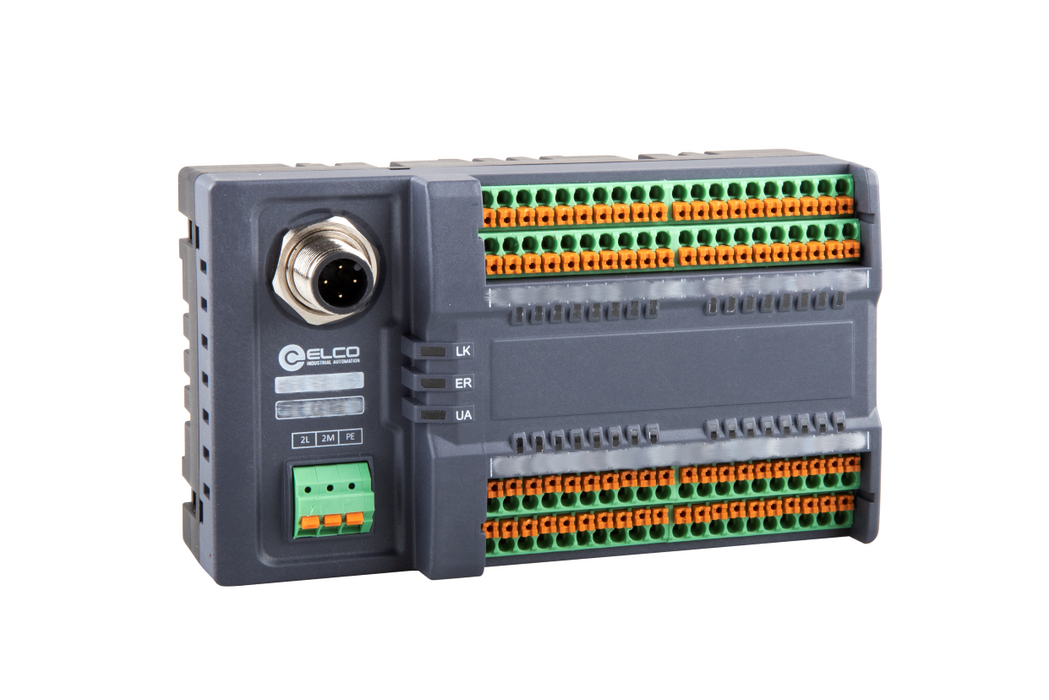 IO-Link Sensor Hub, V1.1.3, Class-A, IP20 module for DIN-Rail mounting, 32-pin digital input interface, 32 DI, NPN, M12 A-Code supply interface, With equipotential terminal, 24 V DC