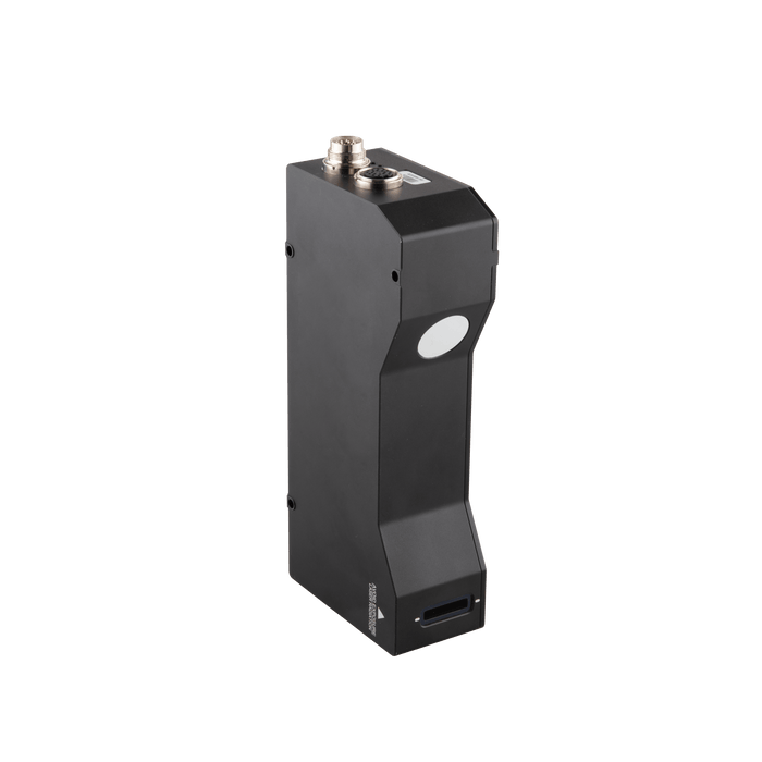 3D Laser profile sensor, LVM24 series, Integrated CPU without additional controller, up to 8 Sensor with C800 switch possible, Operating range  176 ... 328 mm, FOV 115.8 ... 190 mm,Data points 3200, Scan rate 1500 ... 20000 Hz, Encoder trigger/2DO/RS485, PROFINET/ModbusTCP, 24 ... 48 VDC, 0...50 °C, IP67