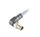 Sensor-Actuator Cordset, Single-ended, M8 A-code 3-pin Angled Male, with PVC grey jacket 0.25mm² (24 AWG) cable, 3 m
