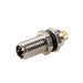 Flange-Mount Bulkhead Connector, without cable, M8 A-code 4-pin Straight Male, M8 Hole dimension, Rear mount