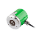 Absolute Singleturn Encoder, EAC58-EU Series, Synchro flange, Shaft Diameter 6g6 mm, Supply Voltage 5 VDC, Parallel Interface, PNP Positive, Binary, Radial, Cable 1.5 m, Resoluteion 16