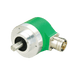 Absolute Singleturn Encoder, EAC58-EU Series, φ36 mm Clamping flange, Shaft Diameter 10g6 mm, Supply Voltage 10...30 VDC, Parallel Interface, PNP Positive, Binary, Radial, M23 17Pin, Resoluteion 8192