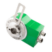 Absolute multiturn encoder, Series EAM90-DP, long tether arm, Shaft 16 mm hollow shaft, 10...30 VDC, Profibus-DP Interface, Terminal box 3x M12 connectors, Resoluteion 4096/8192