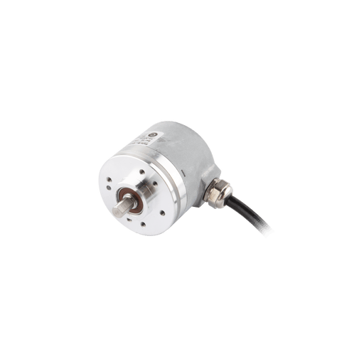 Shaft incremental encoder, Topydic Series EV40, 20 mm clamping flange, Shaft 6g6 mm, 10...30 VDC, Output Push-pull (with inverted signal), Cable 0.5 m, Resoluteion 1000