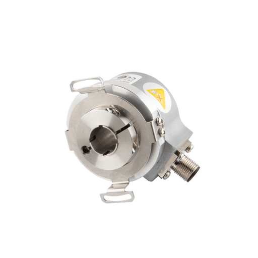 Hollow Shaft incremental encoder, EV50 Series, Double-winged spring installation, Hollow Shaft Diameter 15H7 mm, Supply Voltage 10...30 VDC, Output Push-pull(with inverted signal), Radial, M12 8Pin, Resoluteion 1024