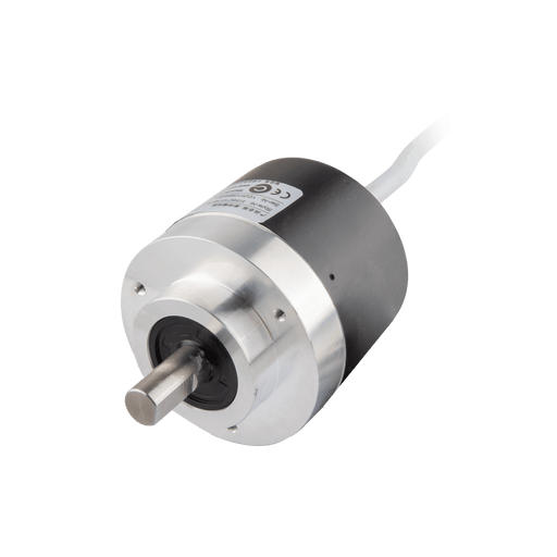Shaft incremental encoder, EV58 Series, φ36 mm Clamping flange, Shaft Diameter 10g6 mm, Supply Voltage 10...30 VDC, Output Push-Pull(without inverted signal), Axial, Cable 1.5 m, Resoluteion 1000