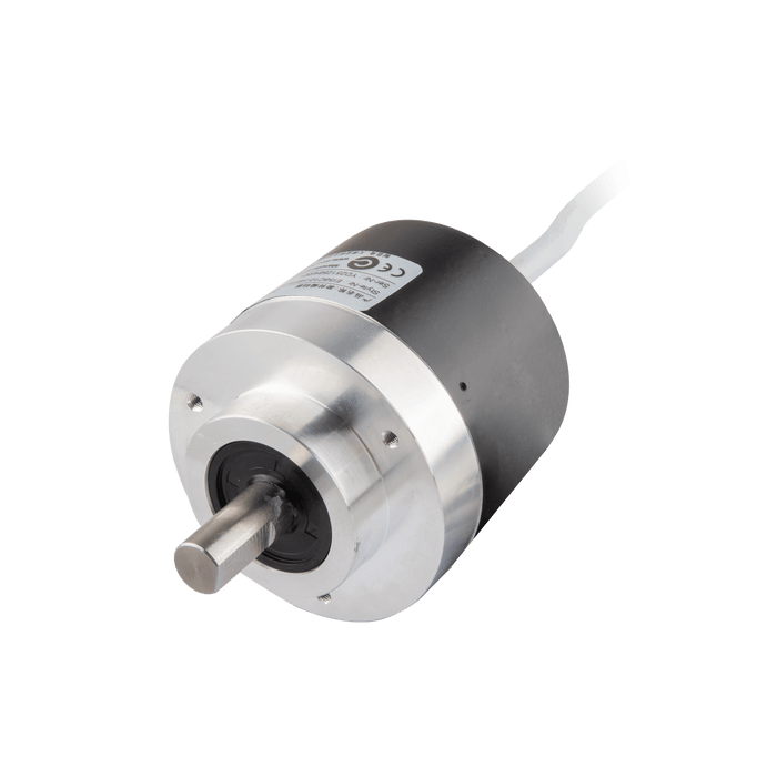 Shaft incremental encoder, EV58 Series, φ36 mm Clamping flange, Shaft Diameter 10g6 mm, Supply Voltage 10...30 VDC, Output Push-Pull(without inverted signal), Axial, Cable 1.5 m, Resoluteion 1000